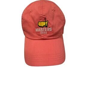 Masters 2022 Azalea Pink Baseball Golf Augusta Hat